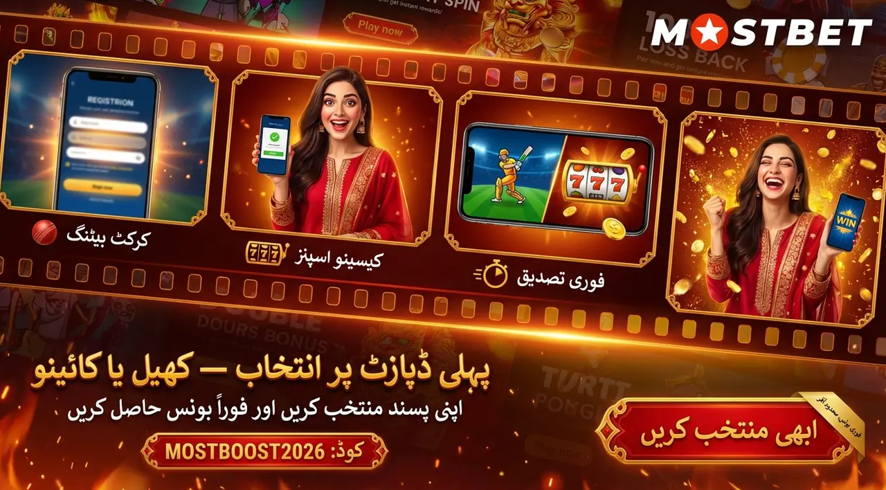 Mostbet ویلکم بونس: پہلی ڈپازٹ آفر