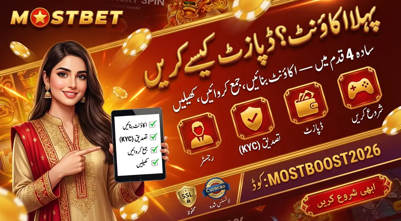 Mostbet میں لین دین کا عمل