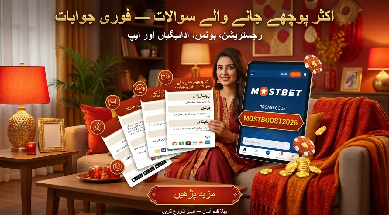 اکثر پوچھے جانے والے سوالات Mostbet پاکستان